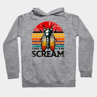 Cicada Time To Scream Hoodie